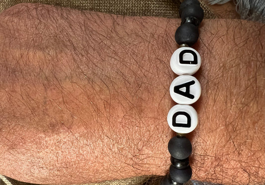 DAD Beaded Bracelet