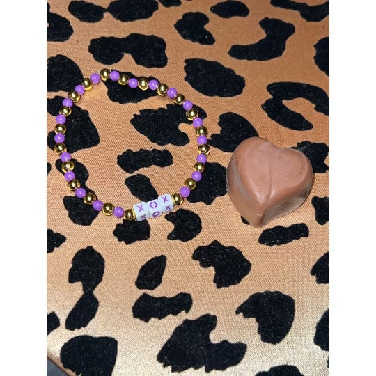 Purple XOX Bracelet